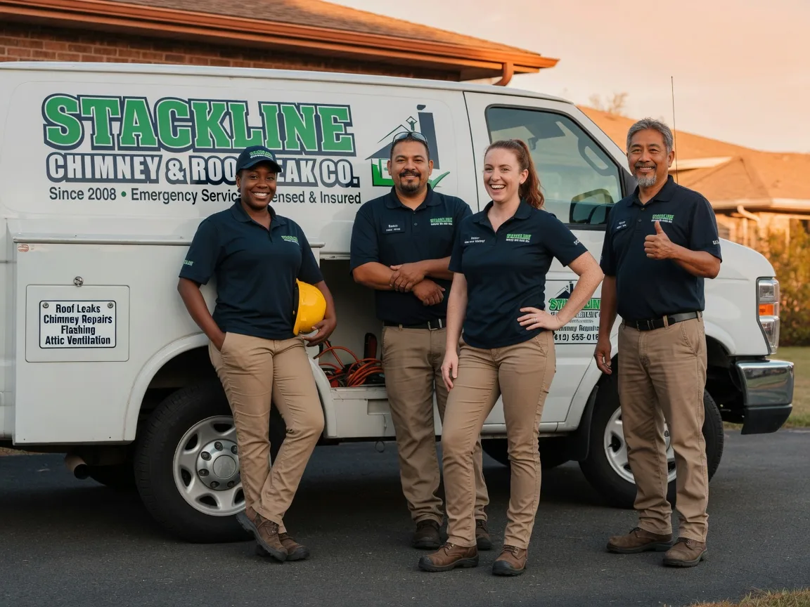 Chimney flashing repair company in Monroe, WA